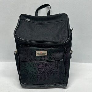 Legend Walker World Melody Shoulder Bag Travel Gym Floral Reflective Glow Black
